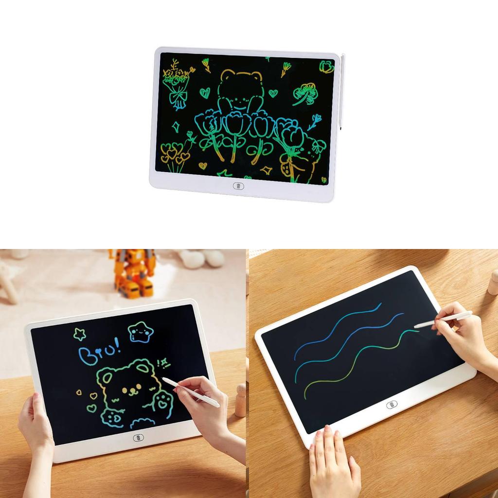 Onshine 16 Inch Colorful Lcd Drawing Board For Kids Portable Handwriting Pad