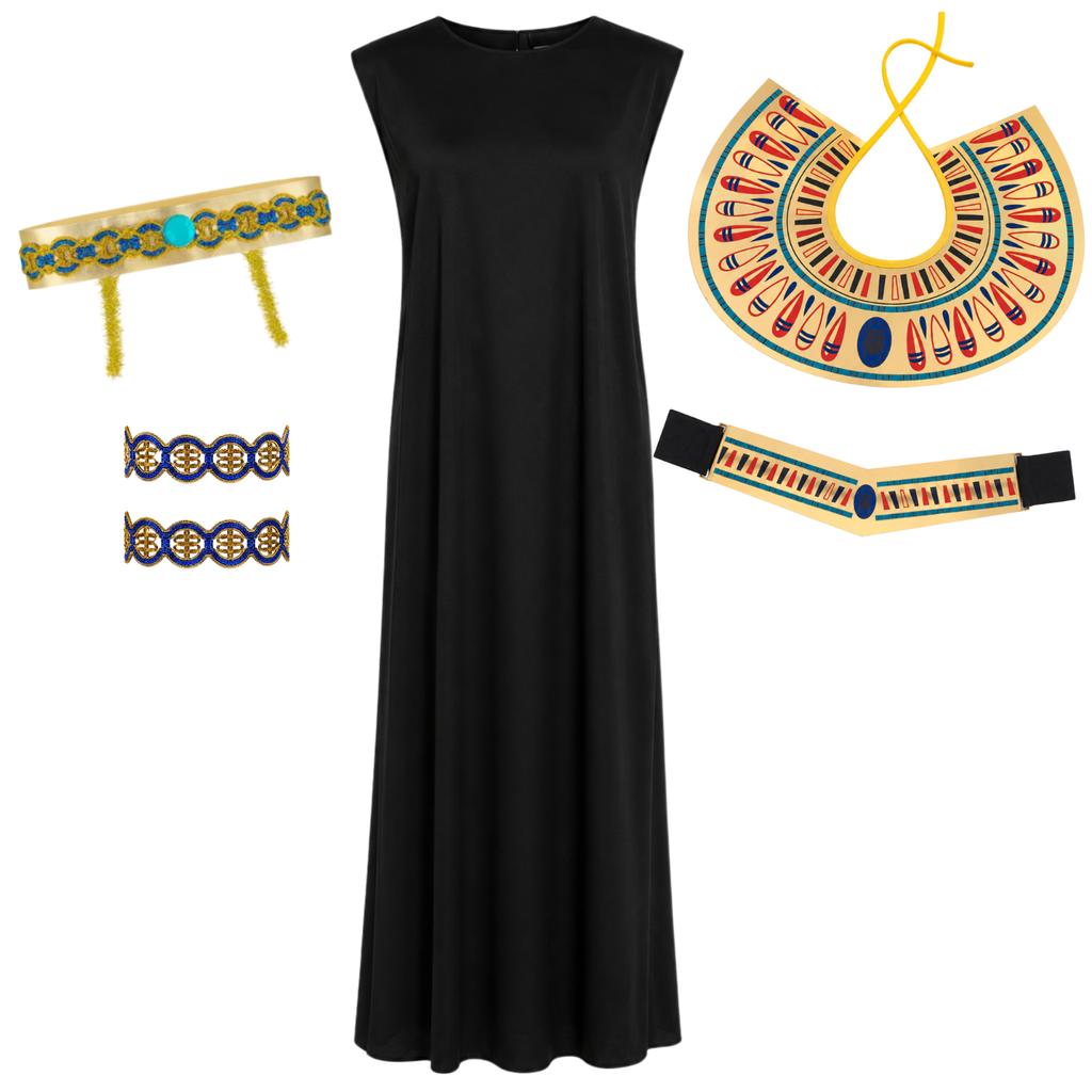 Costume dress Egyptian goddess Cleopatra Egyptian princess 122 128 134 J III 4 b J IV 10 c