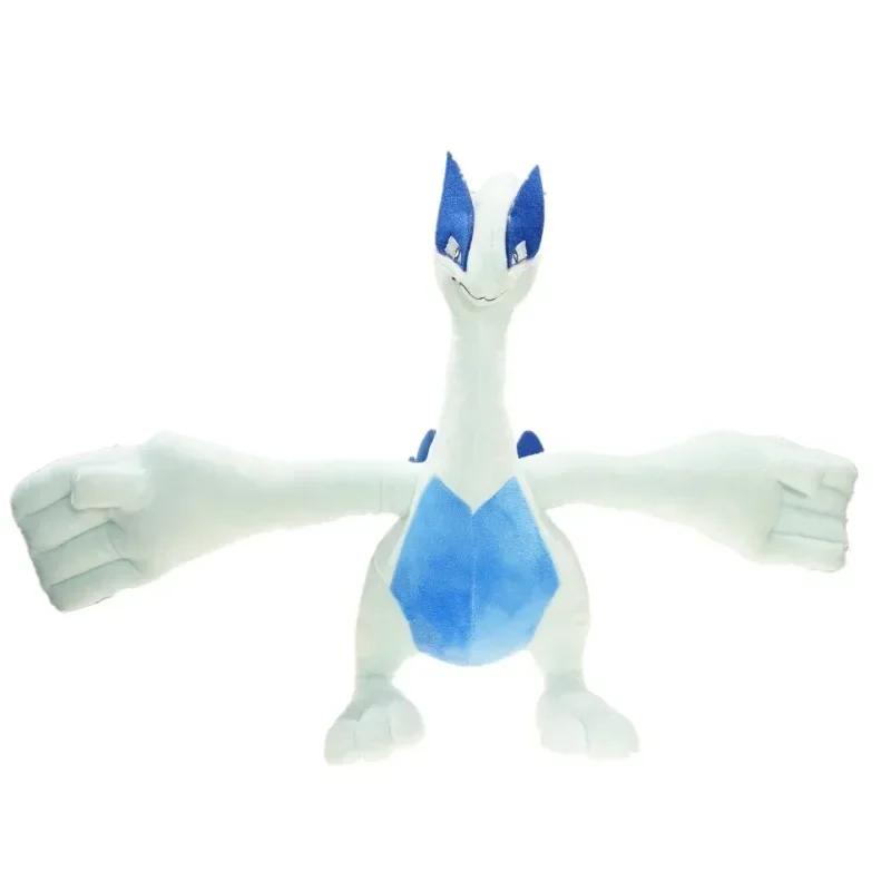 15/35cm Pokemon Cartoon Lugia Plush Toy Anime Lugia Soft Stuffed Plushies Pillow Doll Room Decoration Boys Girls Holiday Gift
