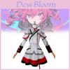 Virtual Idol Reona Cosplay Costume Set In Polyester For Anime Role Play Fans