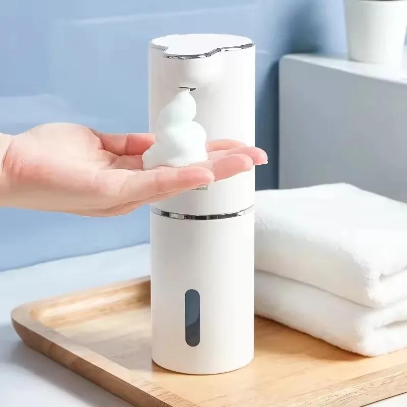 380ML Automatic Sensor Foam Machine USB Recharge Smart Inductive Hand Washing Machine Touchless Infrared Sensor Liquid Dispenser