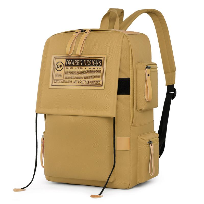 

Stylish Large Capacity Unisex Backpack For Travel School With Durable Material And Trendy Street Fashion хакі