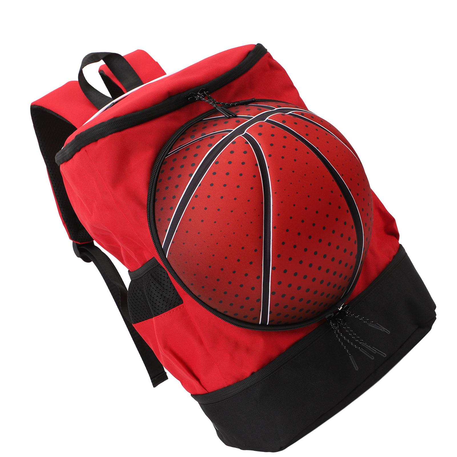 

Basket Backpack Sports Soccer Basket Bag with Shoe Compartment for Soccer Basket Foot Gym Outdoor Equipment M Size