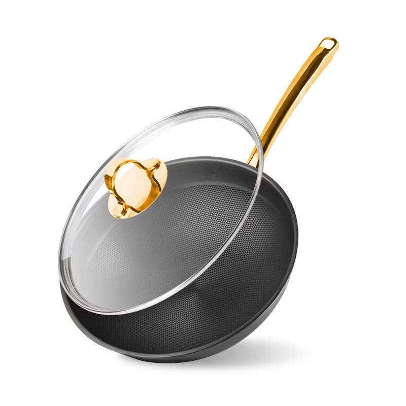 

Zhi Shi 30cm Titanium Non-stick Wok