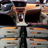 Carbon Fiber Gear Shift Console Sticker for Baojun 730 Interior
