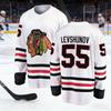 2026 Chicago Miglior Vendita Abbigliamento Sportivo Hockey su Ghiaccio Uomo Edizione Speciale 'Breakthrough' Bianca Manica Lunga Traspirante Asciugatura Rapida Maglia Bambini