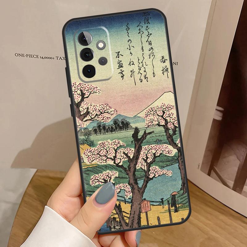 Japanese Style Art Japan For Samsung Galaxy A53 A33 A13 A23 A15 A25 A35 A55 A51 A71 A12 A32 A52 A14 A34 A54 Case