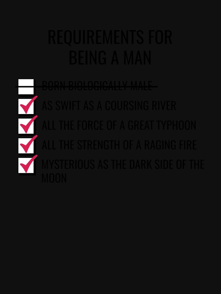 Mulan Requirements for Being a Man Classic T-Shirt