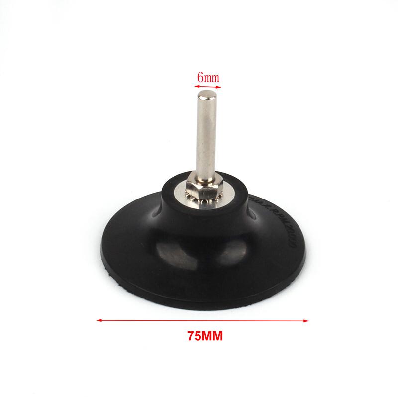 1" Sanding Disc Holder Roloc Roll & Lock Rotary Pad Holder 6mm Shank-TS 1" Sanding Disc Holder Roloc Roll & Lock Rotary Pad Holder 6mm Shank-TS