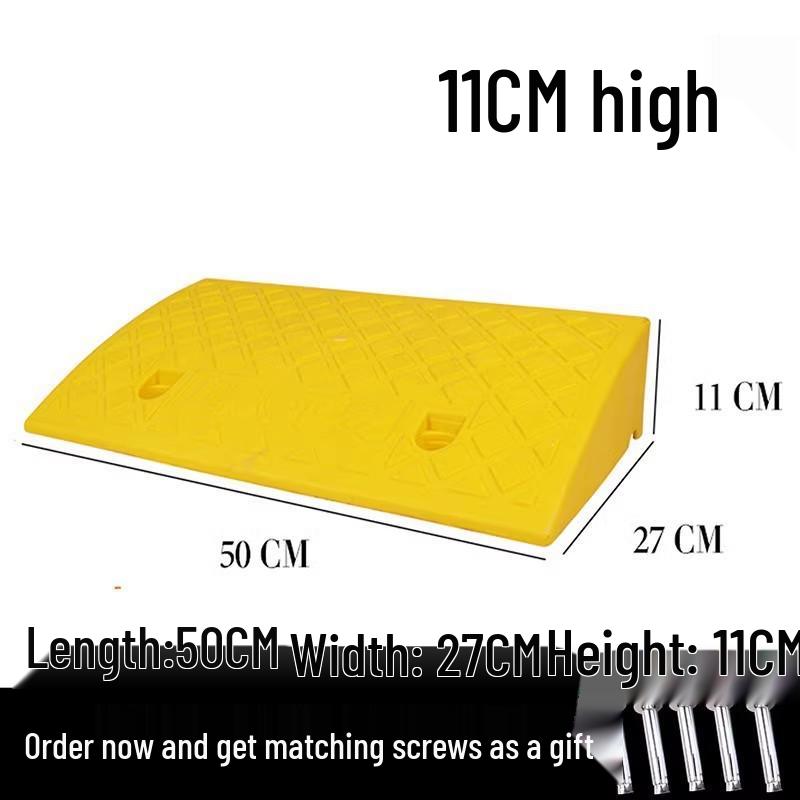 Uphill Slope Mat, Barrier-Free Ramp, Plastic Ladder, Speed Bump, Intersection Aid