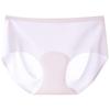 Ultra-thin Seamless Women's Silk Sport Yoga Briefs, Mid-Waist, Breathable, Butt-Lifting
