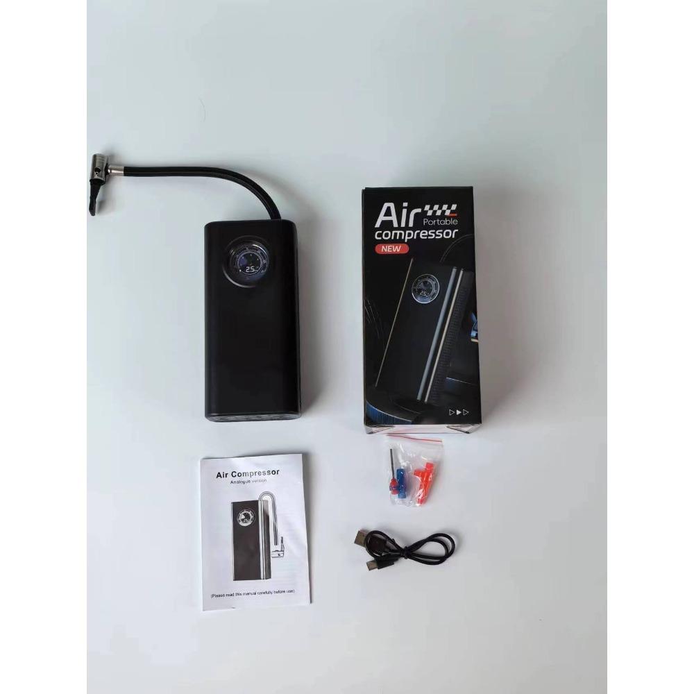 1PC Electric Air Compressor Quick Inflating 12V Handheld Air Pump High Precision Motorcycle Tyre Inflator for Motorbike Auto Bicycle