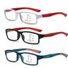 Men‘S Multifocal Progressive Reading Glasses Anti-Blue Light Near Far Eyeglasses Retro Hd Lens Eyewear Diopters +1.0 To +4.0