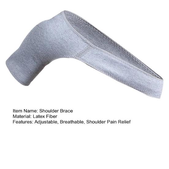 Adjustable Sports Shoulder Brace Breathable Injury Recovery Rotator Cuff Shoulder Support Pain Relief Men Women Shoulder Compression Strap