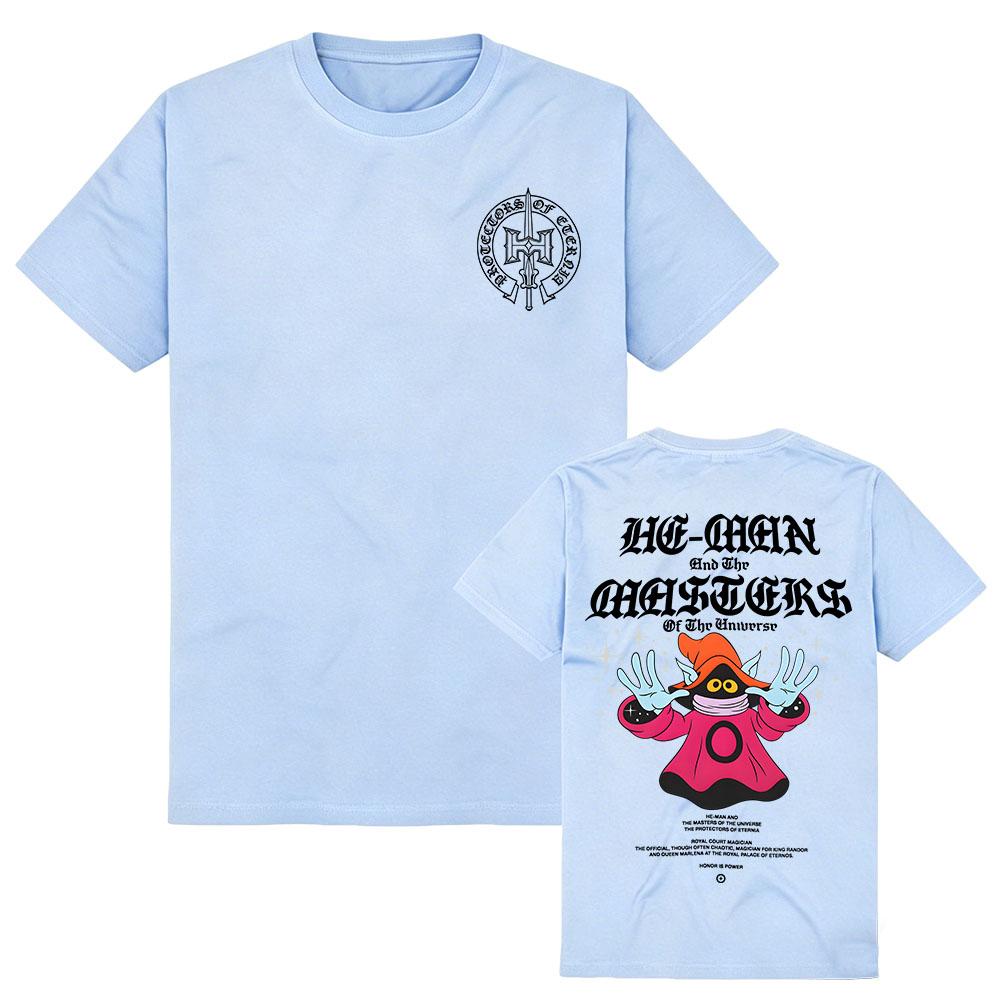 TV ORKO Masters of The Universe T-shirt Summer Cotton Short Sleeve Female Tshirts Unisex Streetwear O-neck Casual Graphic Merch