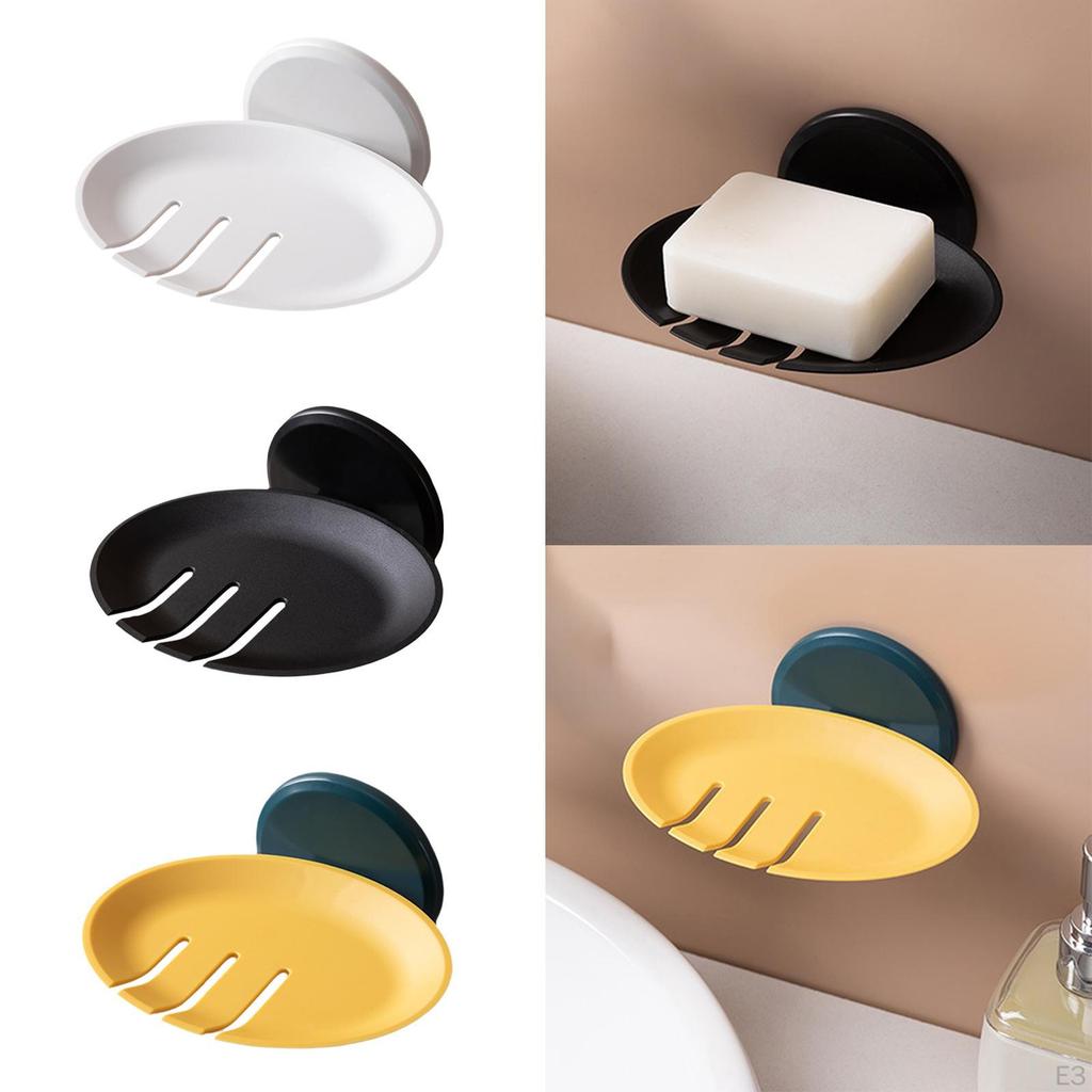 Detachable Self Draining Soap Holder, Deck , Dish ,Wall Mounted Box ,Soap for