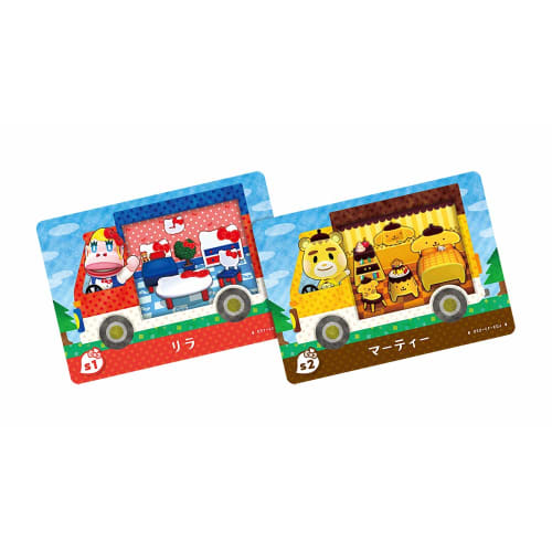Animal Crossing: New Leaf Amiibo+" Amiibo Cards [Sanrio Characters Collaboration] (2 Packs) + Animal Crossing Amiibo Card Album Set
