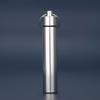 Portable Reusable Stainless Steel Toothpicks & Floss Set + Aluminum Alloy Barrel