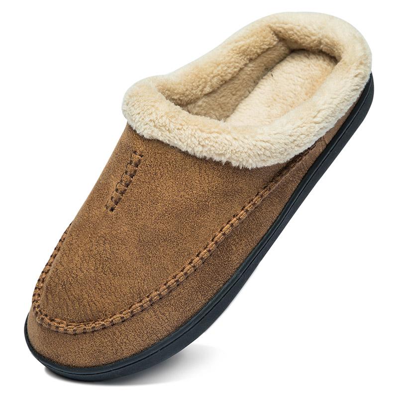 Warm Cotton Slippers for Men Shoes Winter Slipper Bathroom Home Soft Slippers Plush Non-slip Indoor Slippers Large Size 4950