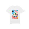 Vans Men's Artist Printed Round Neck Tee White VN0A4URLWHT