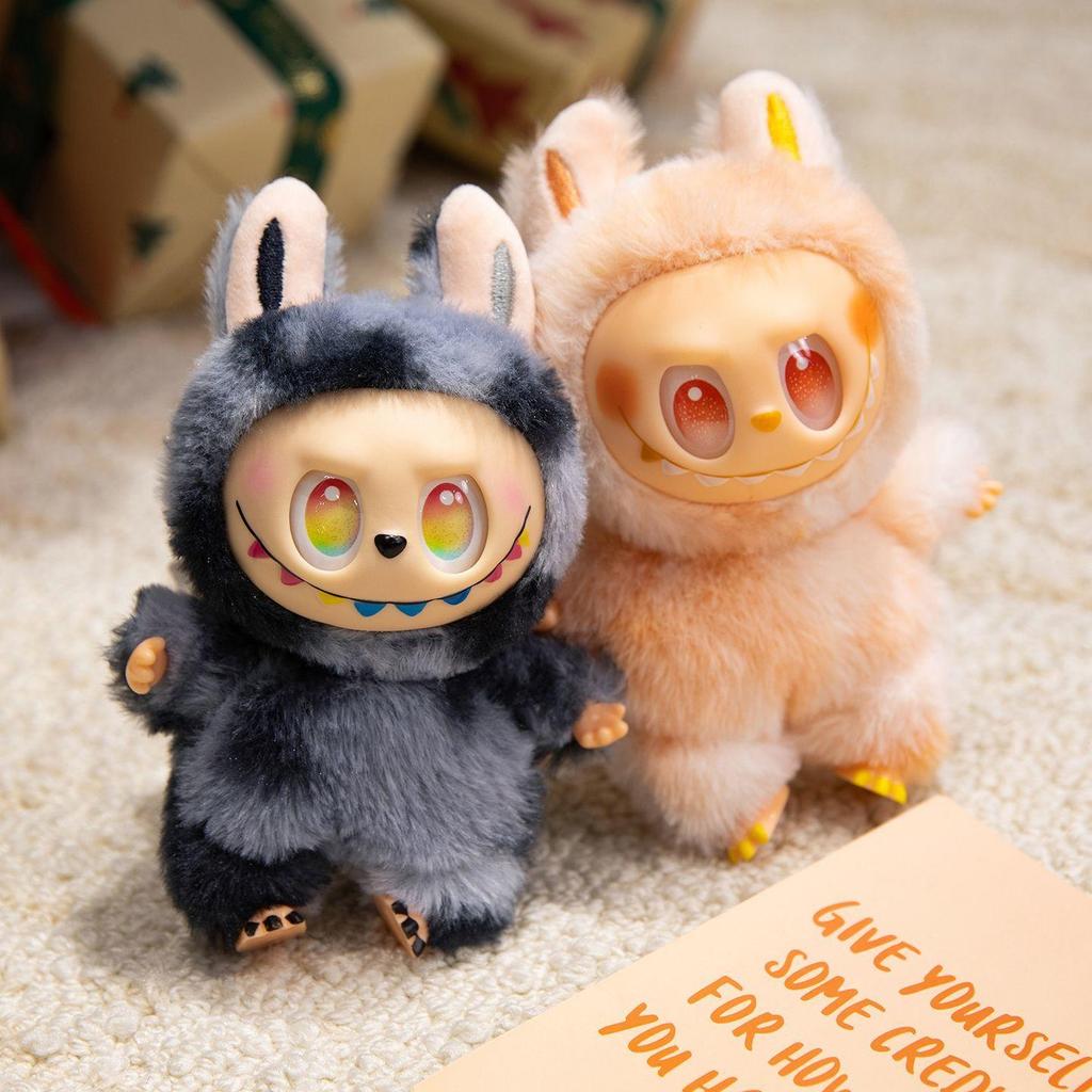New Plushies V3 The Monsters Big Into Energy Series Vinyl Plush Toy Bag Pendant Kawaii Figure Face Doll Keychain Birthday Gift