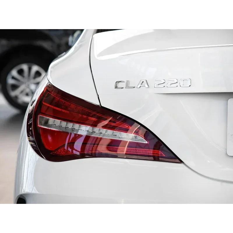 Car Trunk Letters Logo Emblem Badge Decals Sticker for Mercedes Benz CLA Class CLA35 CLA45 CLA260 CLA200 CLA180 CLA250 CLA220 UO4