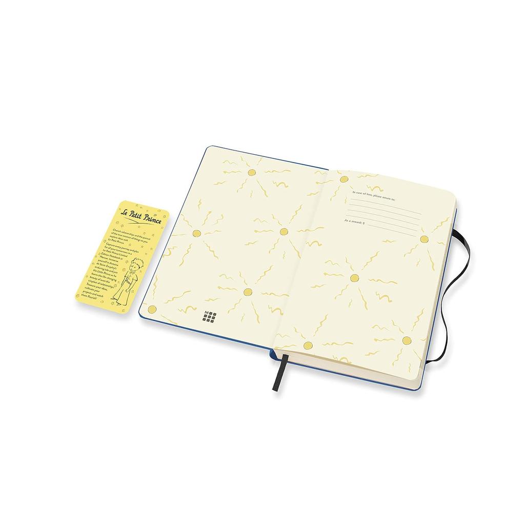 Moleskine The Little Prince Planner, 2022, January Start, 12-Month Daily Diary, Hardcover, Large Size (13cm W X 21cm H), Blue, DPP12DC3Y22