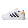 adidas Breaknet Cloud White Dark Blue Flash Orange (TD) Kids Sneakers GW2889