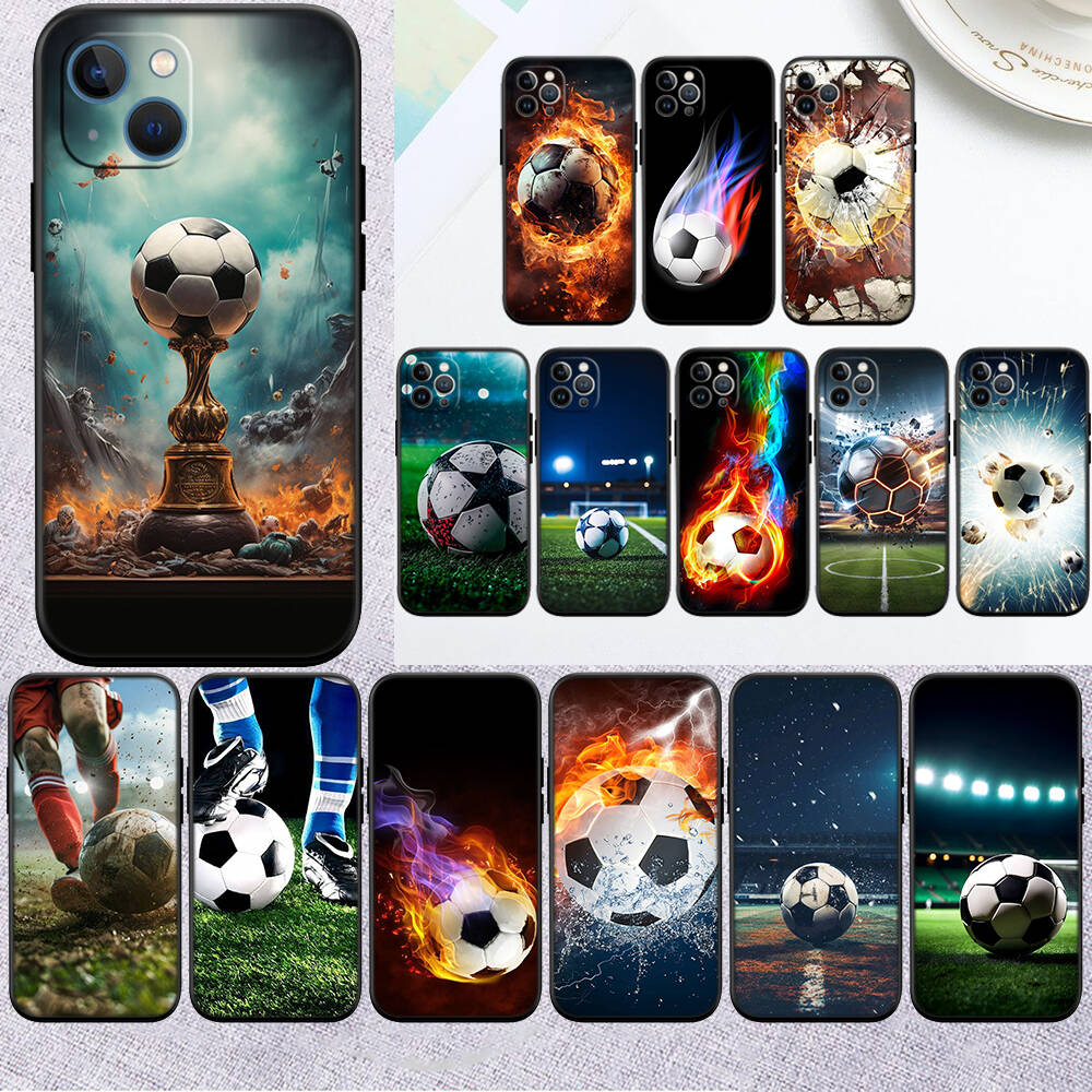 MH59 Football Soccer New Shell Phone Case for Xiaomi Poco F2 F3 M2 M3 M4 M5 M6 X2 X3 X4 X6 Pro NFC GT Plus