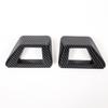 ABS Carbon Fiber Fog Light Lamp Trim Cover Fit For Hyundai Santa Cruz 22-24
