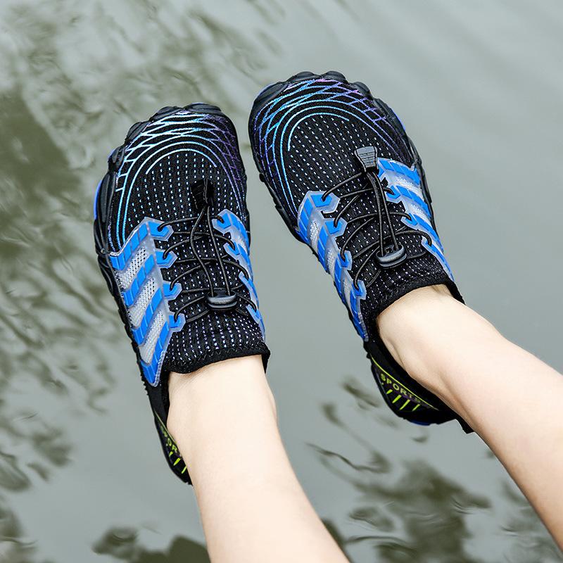 Spring and Summer New Thick-soled Men's and Women's Outdoor Swimming Shoes Beach Shoes Fashion Creek Shoes Wading Shoes Casual Shoes