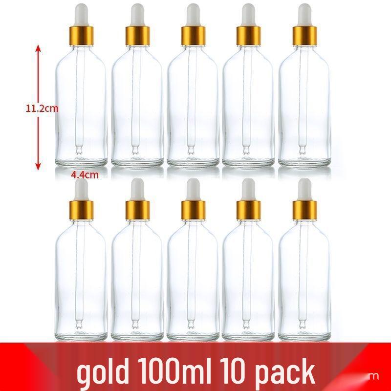 Glass Empty Dropper Bottle for Essential Oils, Perfume, and Cosmetics – Travel-Size Dispenser