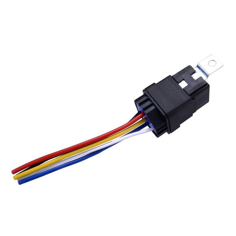 AM123716 Car Relay Switch Plug Socket Pigtail Wire Harness Cable Waterproof 40A 12V