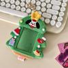 New Arrival Kawaii Christmas Series Plush Photocard Holder Kpop Photo Bus Card Protective Cover Case Bag Pendant Stationery
