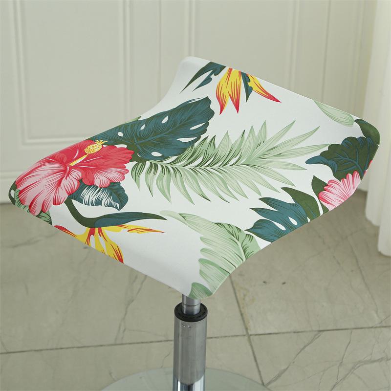 Elastic Bar Stool Covers Stretchable Chair Slipcover for Lifting/Rotating Chair Furniture Protector for Hotel/Office/Dining Room
