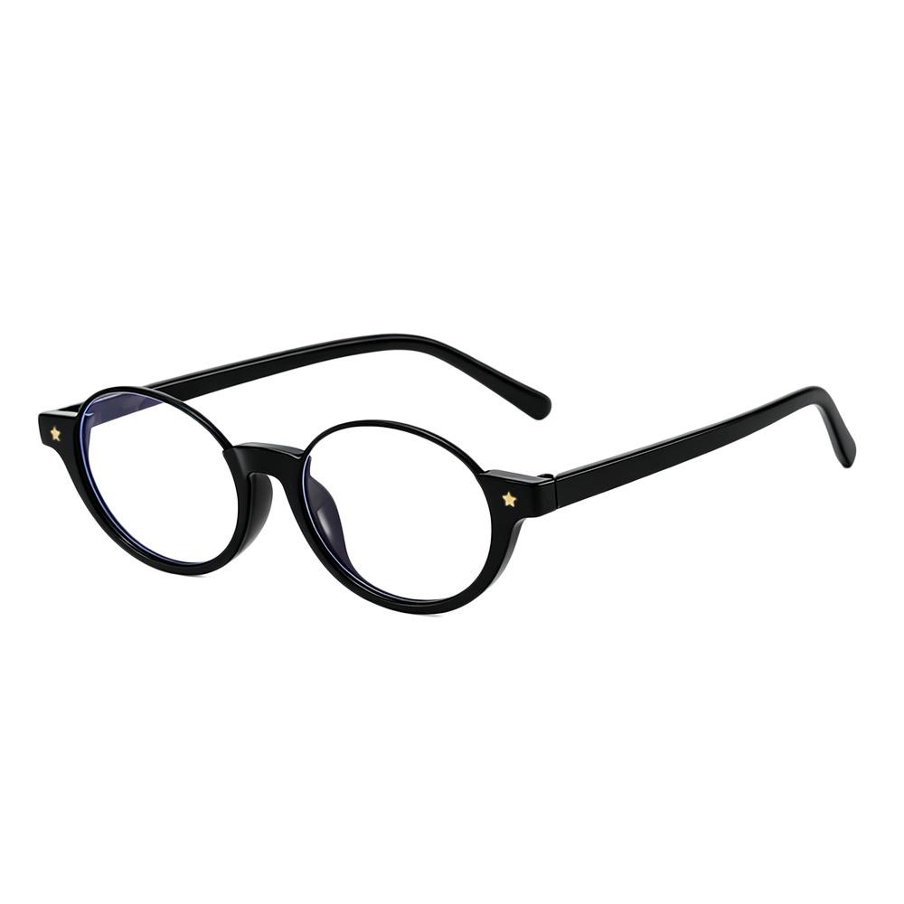 

Blue Ray Blocking Anti-Blue Light Reading Glasses Eye Protection Classic Hyperopia Glasses Ultralight Vintage Optical Eyewear Strength 100 чёрный