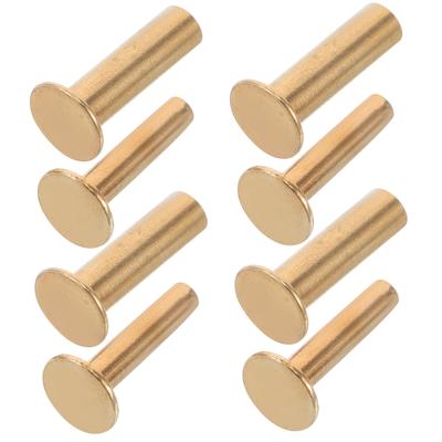 4Pairs Stainless Steel Rivets DIY Knife Handle Fasteners Metal Studs Bolt Kit Kitchen Tool Repair Accessories Metal Studs