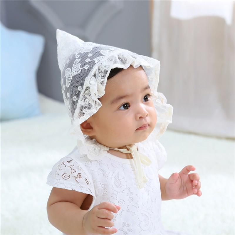 Korean Summer Baby Lace Butterfly Hat - Cute Princess Photography
