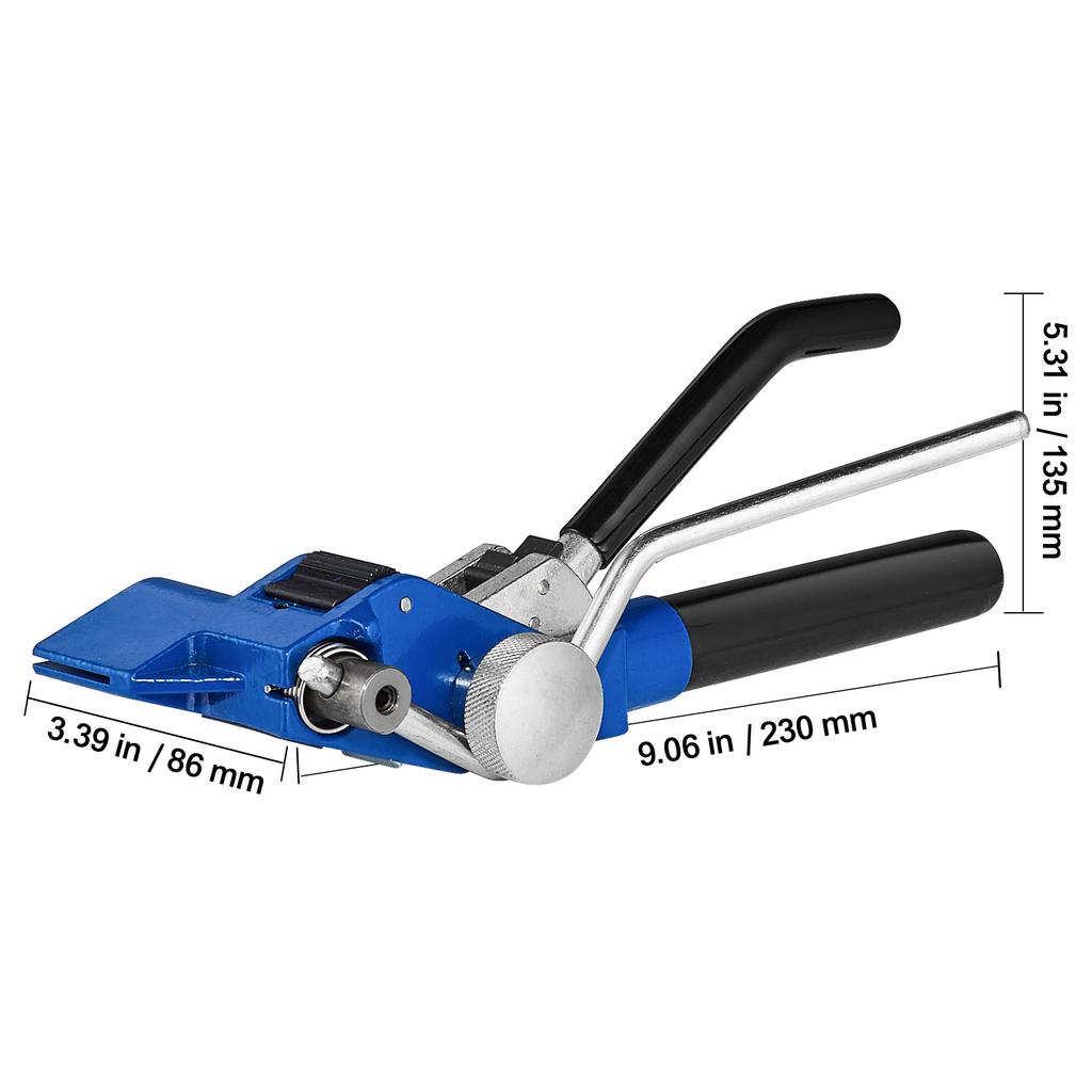 SucceBuy Zestaw do bandowania palet 100 stóp z napinaczem do taśmy Pakowarka 100 metalowych plomb do magazynów Pakowanie