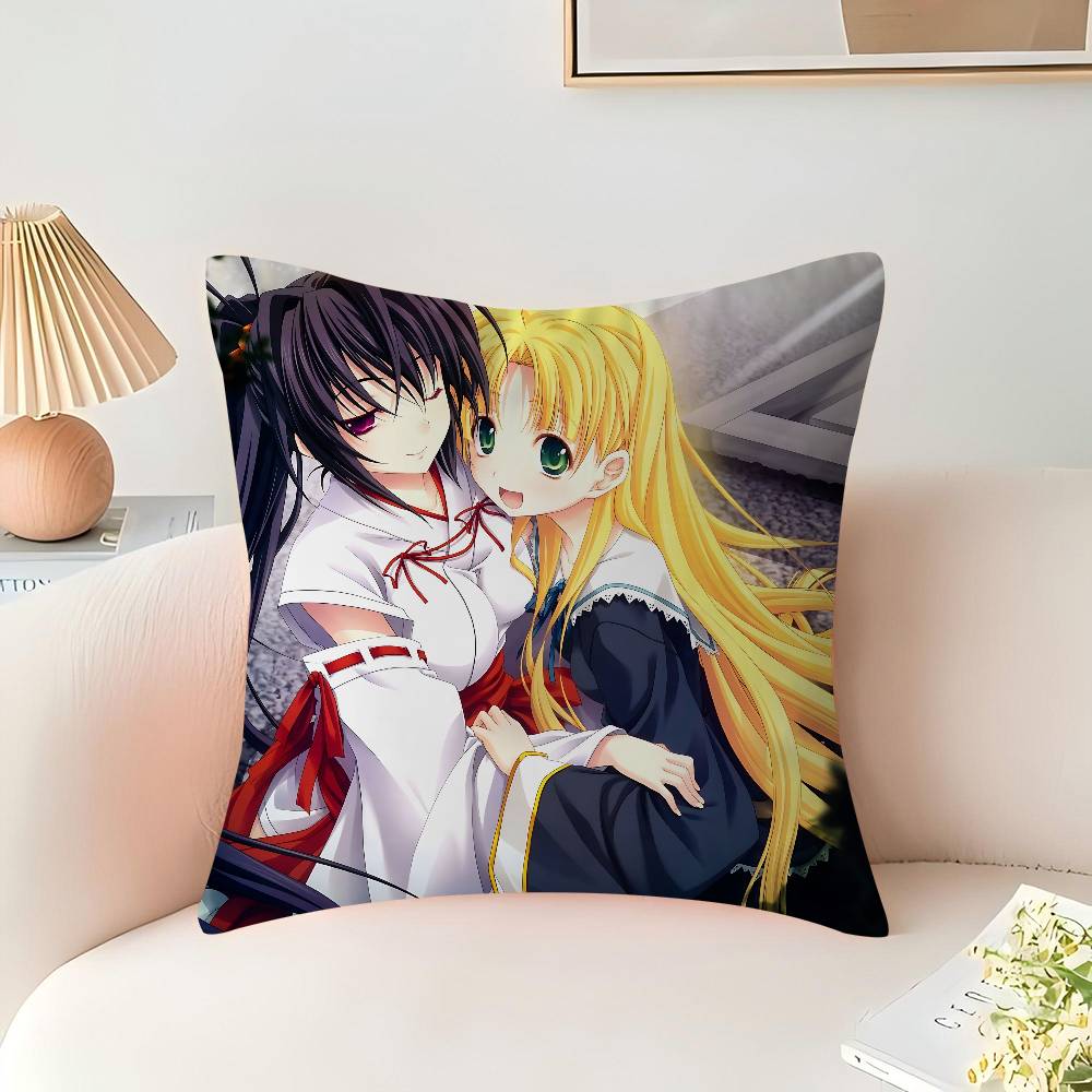 Anime L-Love, Chunibyo and Other Delusions Pillow Gift Home Office Decoration Bedroom Sofa Car Cushion Cover Case 45x45