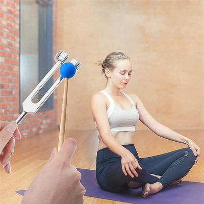 A96I-Aluminiumlegierung Chakra Stimmgabel Set Mit Hämmern Für Heilung, Klangtherapie, Meditation, Yoga