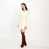 Eiaenlei Ar_Drawstring V-Neck Knit Top_4Color
