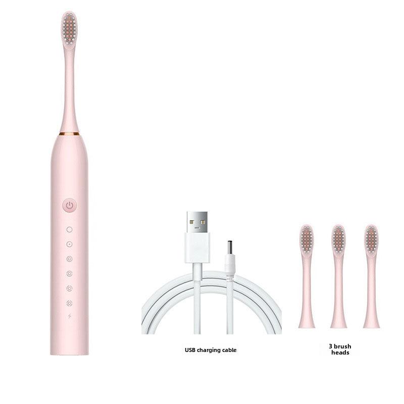 Universal Rechargeable Sonic Electric Toothbrush for Adults & Children - Soft Bristle, Fully Automatic, Ideal for Couples