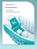 Swimbobo Foldable Inflatable Baby Bathtub - Thickened and Portable for Travel and Home Use