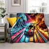 2025 Nuova Nuova Coperta in Flanella Cartone Animato Auto da Corsa H-Hot Wheels, Morbida Coperta Plaid per Casa Camera da Letto Letto Divano Coperta da Viaggio Regalo per Bambini