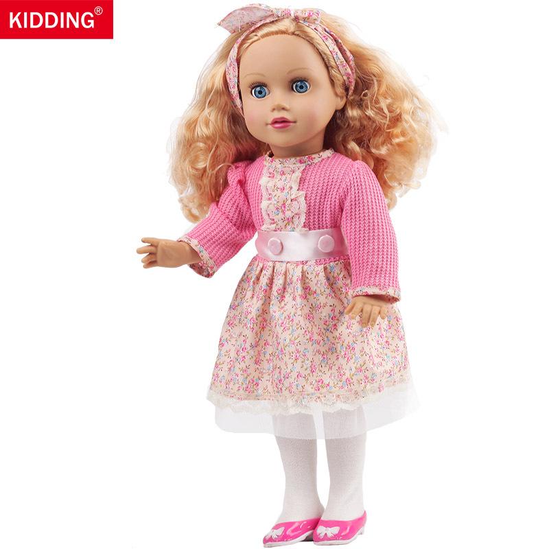 45cm Süße Vinylpuppe für Mädchen-Spielhaus