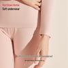 Hodohome Women's Xinjiang Combed Cotton Thermal Underwear Set