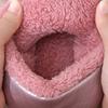 Ankunft wasserdichte Damen PU Leder Schneestiefel warmes kurzes Plüsch Stiefelette weibliche Winterschuhe Frau große Übergröße 41 45