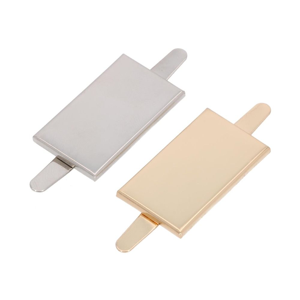 10pcs Rectangle Blank Name Labels Personalized Bags Label Marker  Leathercraft