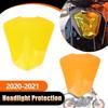 Motorcycle Acrylic Front Headlight Guard Head Light Lens Cover Protector For 250 2020 2021